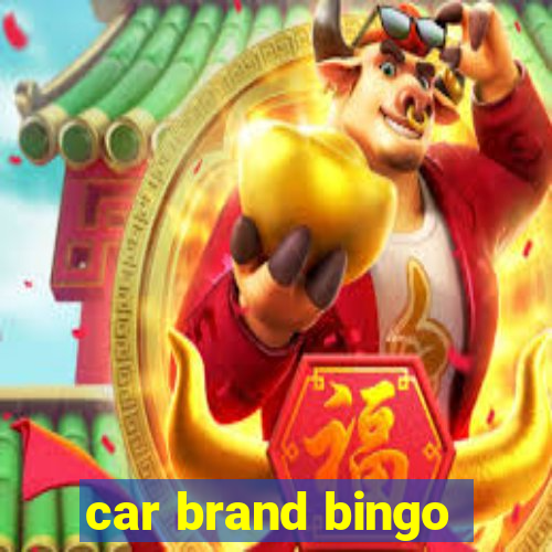 car brand bingo